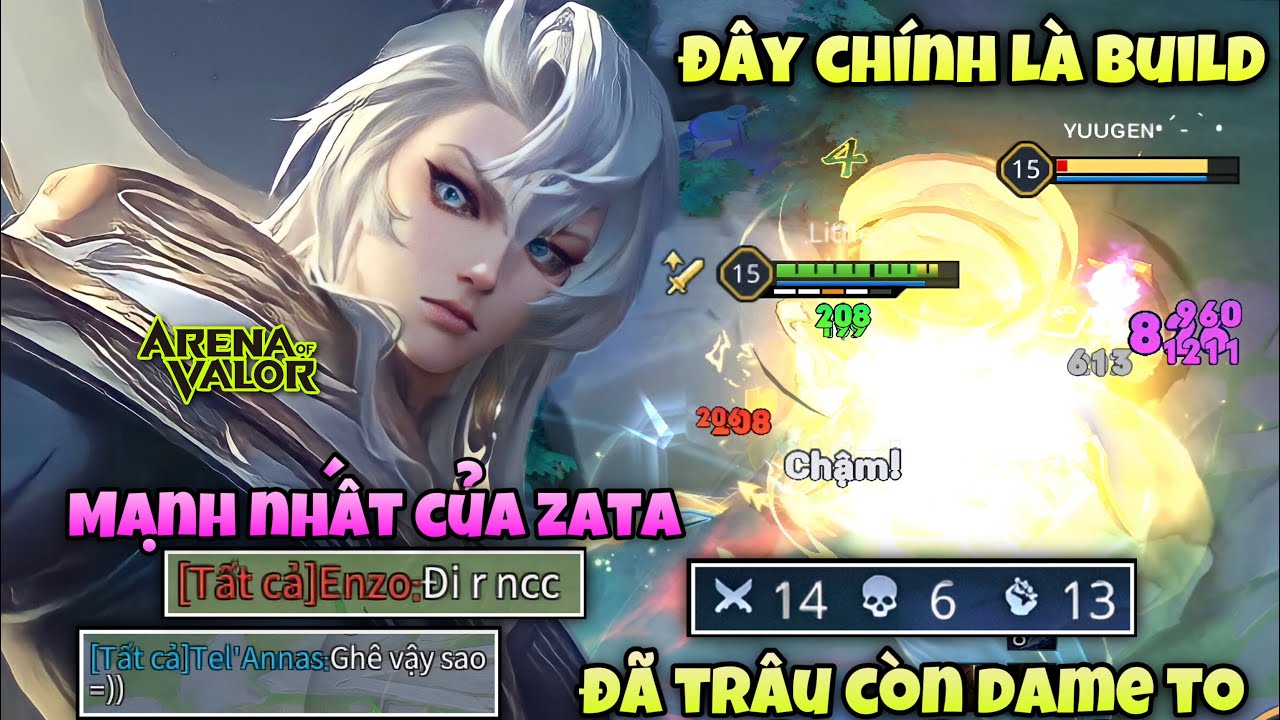 Và Đây Chính Là Build Mạnh Nhất Của Zata Trong Mùa Này 