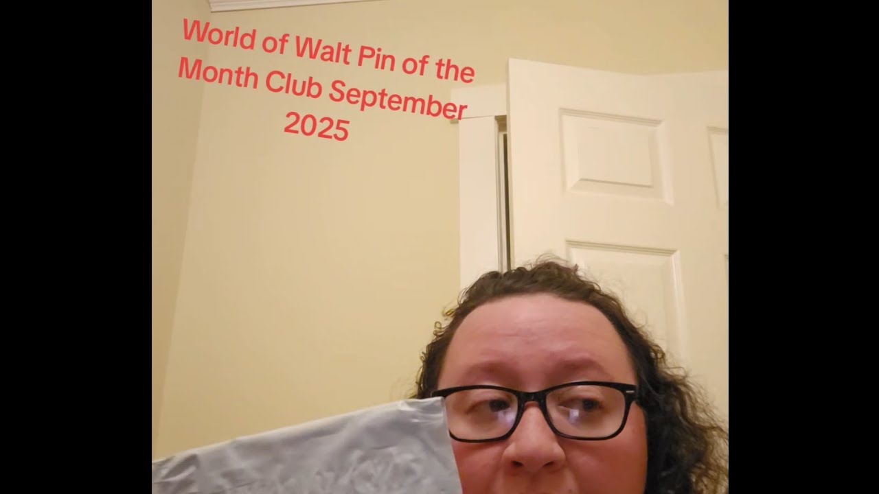 September 2025 World of Walt Pin of the Month Club Subscription 