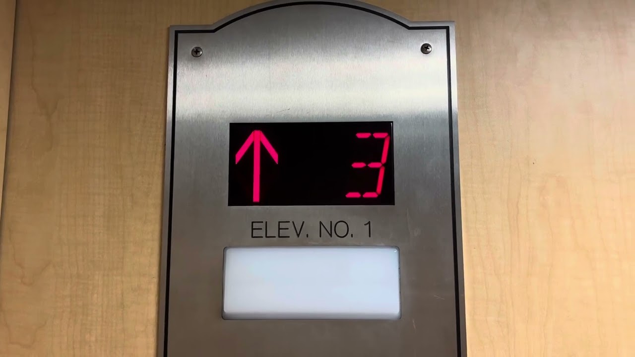 Traction elevator at Howe-Russel Geosciences Complex LSU in Baton Rouge, LA
