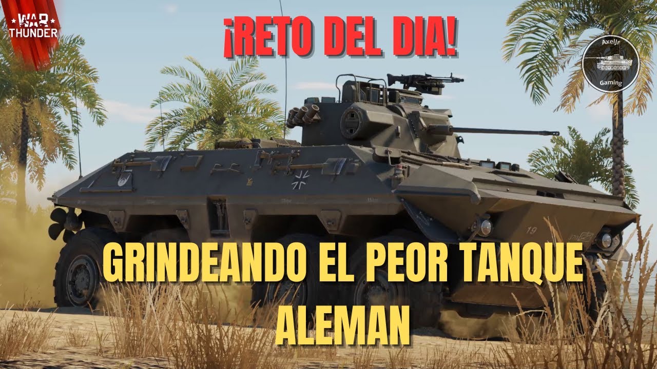GRINDEANDO el TANQUE Aleman mas INUTIL |War Thunder.