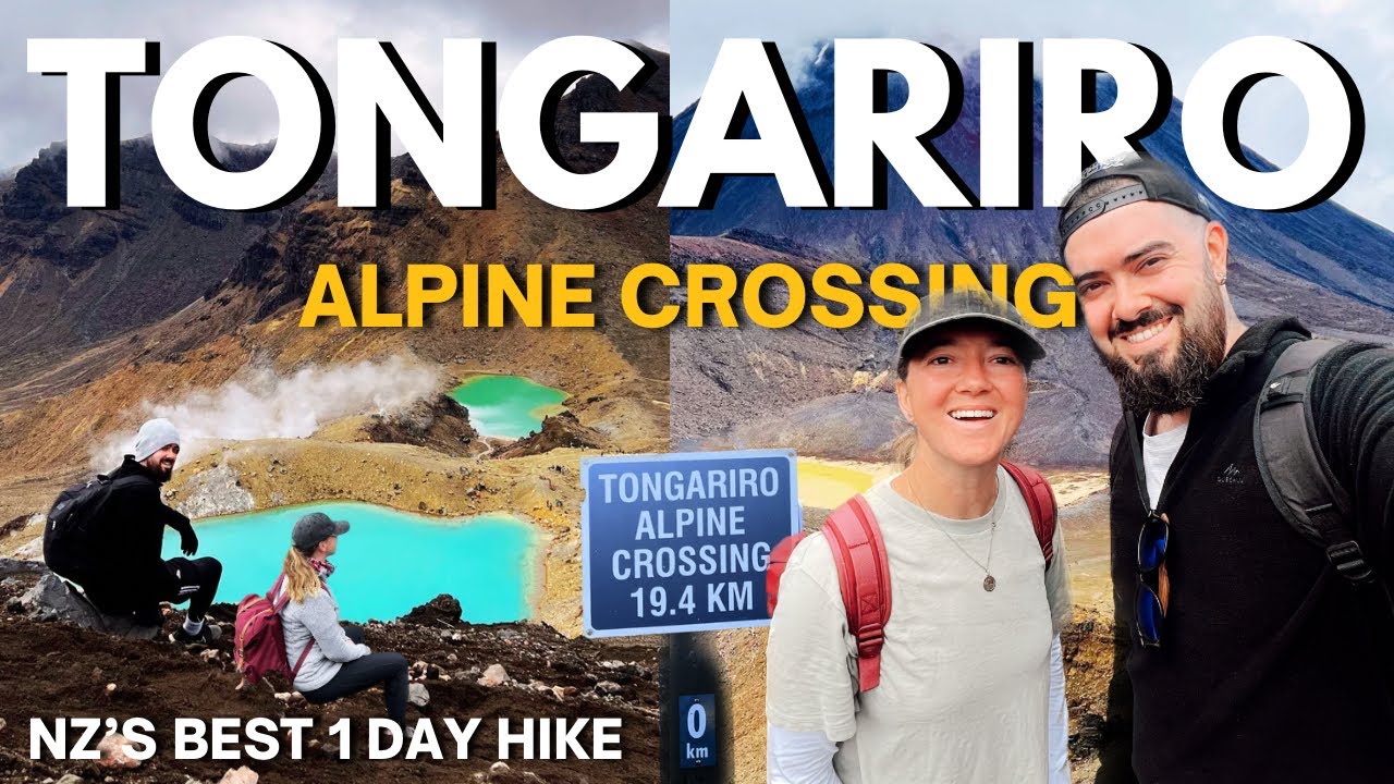 WE CONQUERED MORDOR! 🌋Tongariro Alpine Crossing 🏔️ An Unofficial Guide - STAGE BY STAGE Completion