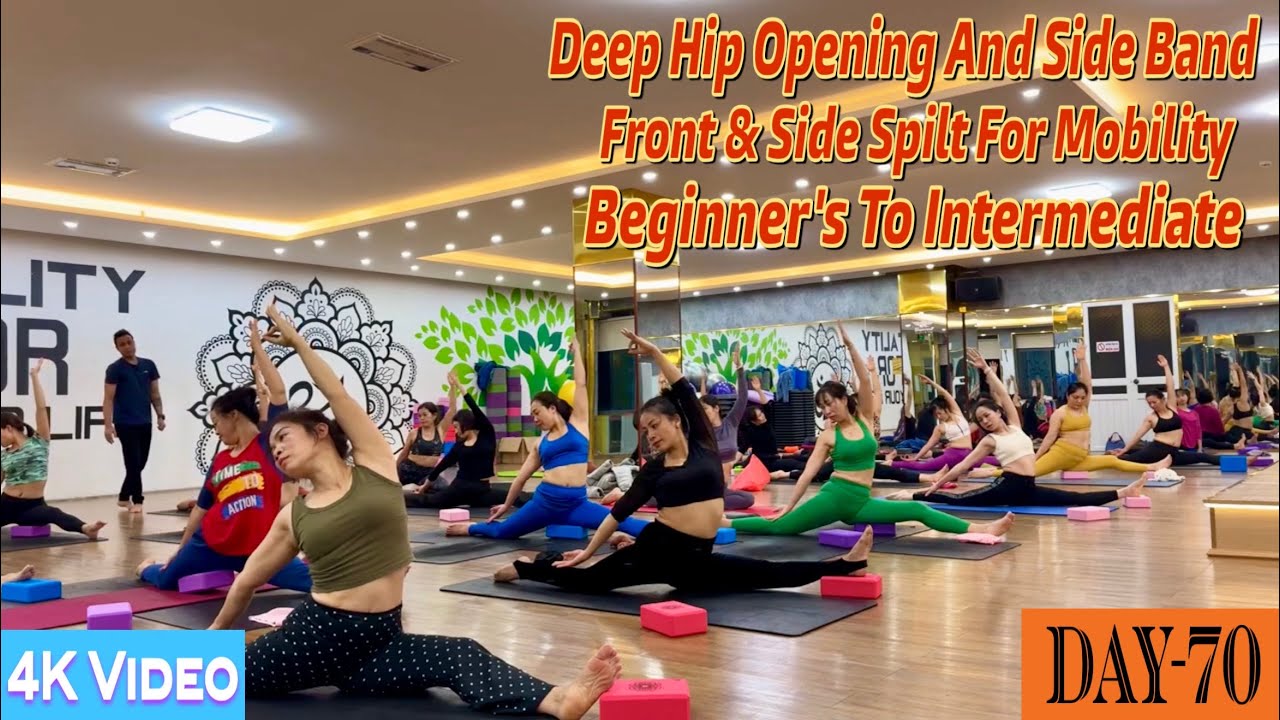 DAY-70 Deep Hip Opening And Side Band Front & Side Split For Mobility Flexibility | Master Ranjeet |