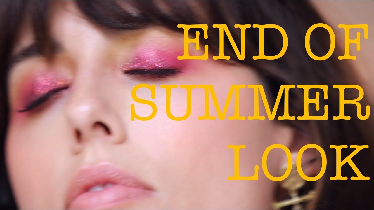 END OF SUMMER SUNSET LOOK