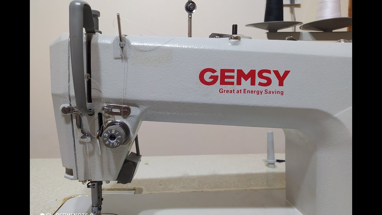 machine a coudre gemsy astuce