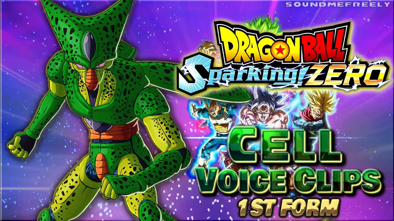 Все голосовые клипы Cell • 1-й класс • Dragon Ball Sparking! ZERO • Голосовые реплики (Дэмеон Кла...