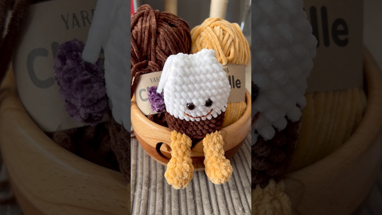 #crochet  #amigurumi Teabag. Pattern by stitchcraftbyemma yarn from @woolwarehouse9438