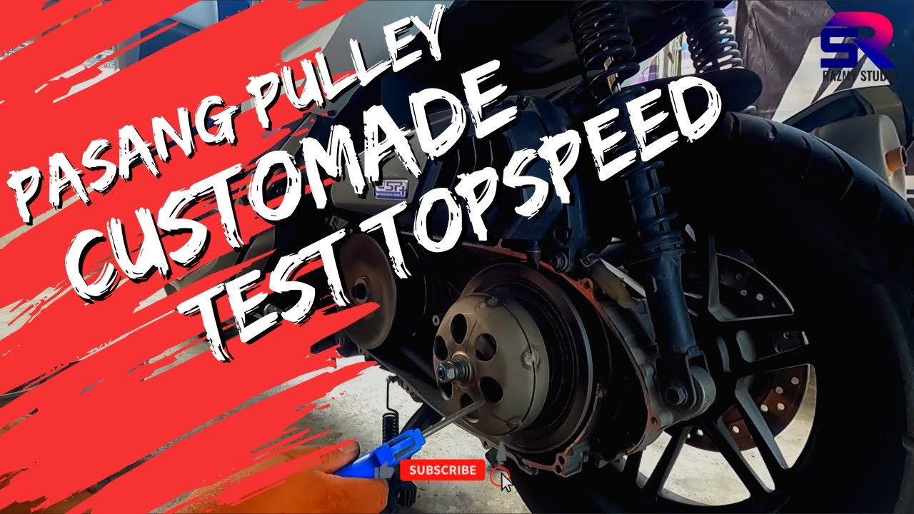 FORZA 250 PASANG DAN RIDE CUSTOMADE PULLEY DARI @sayanzing1434