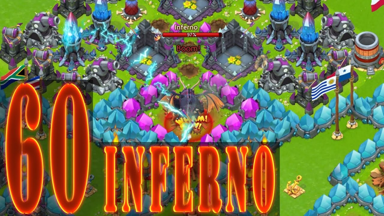 Cloud Raiders - Inferno on Tier 60 | Easiest way without Ice weapon and a lot of Items