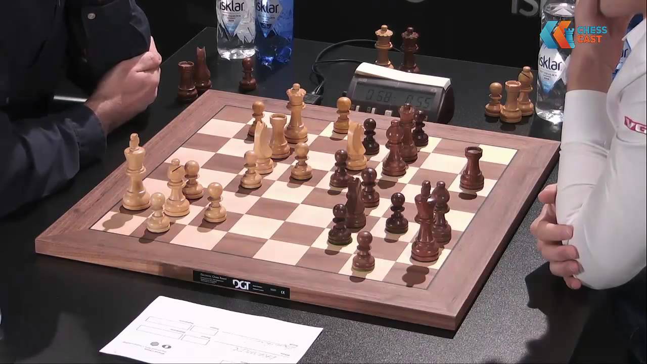 V. Kramnik - M. Carlsen. Blitz