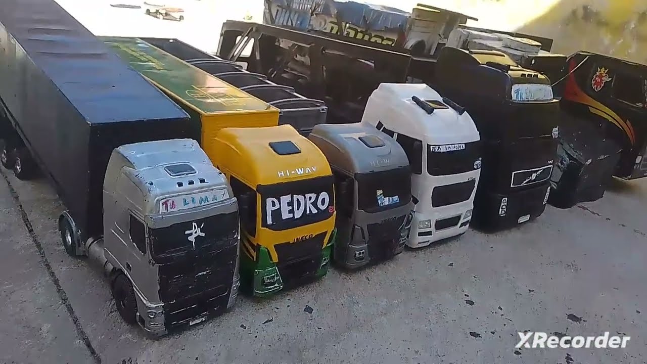 novas reformas na miniatura 2 Scania 2 iveco 1 man 2 fh 12