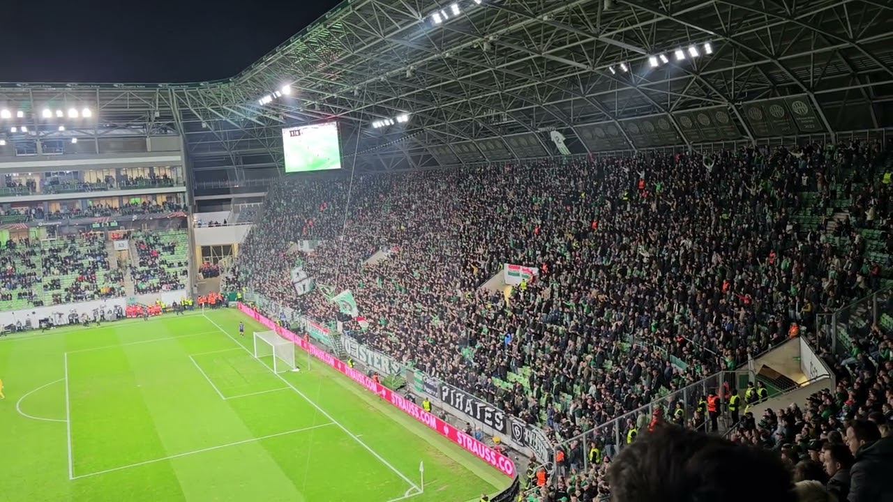 Így szurkolt a Fradi tábor // 