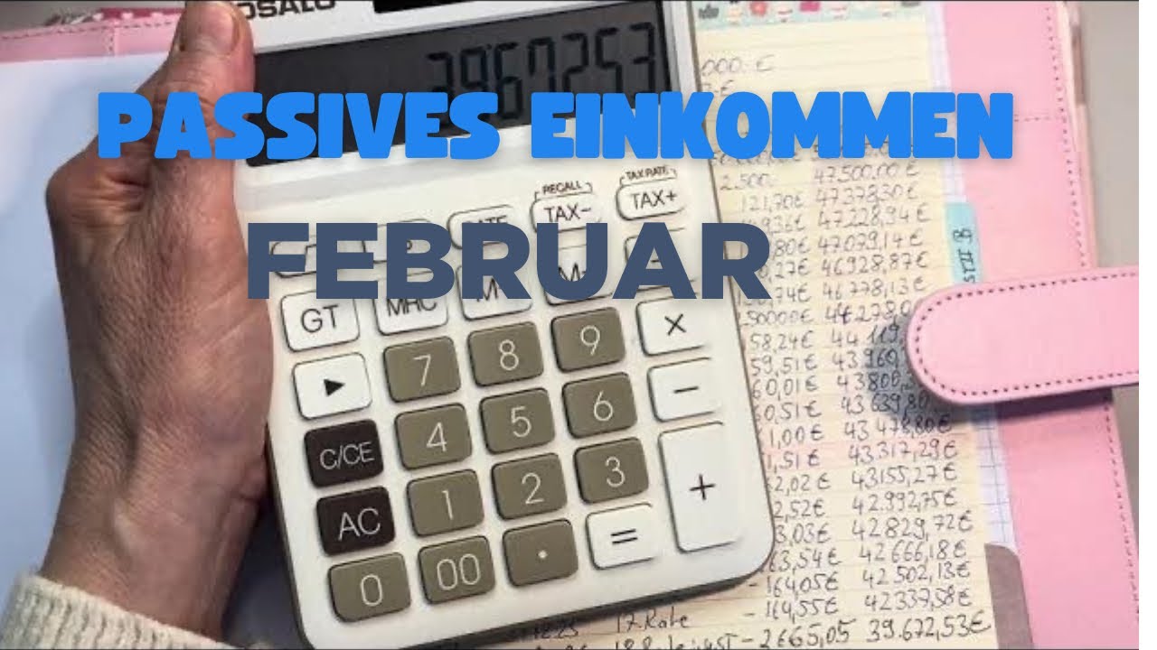 Planung und Schuldenupdate passives Einkommen im Februar #umschlagmethode #budgeting  