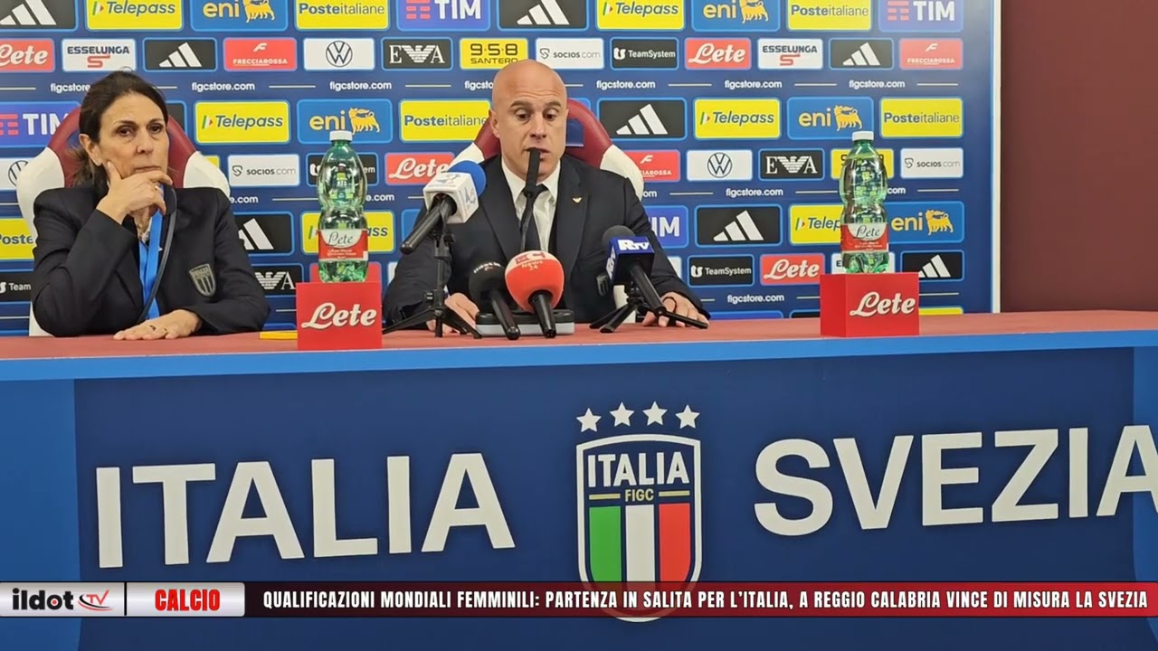 Qualificazioni mondiali femminili, Italia-Svezia 0-1. Le parole del CT Soncin a fine gara
