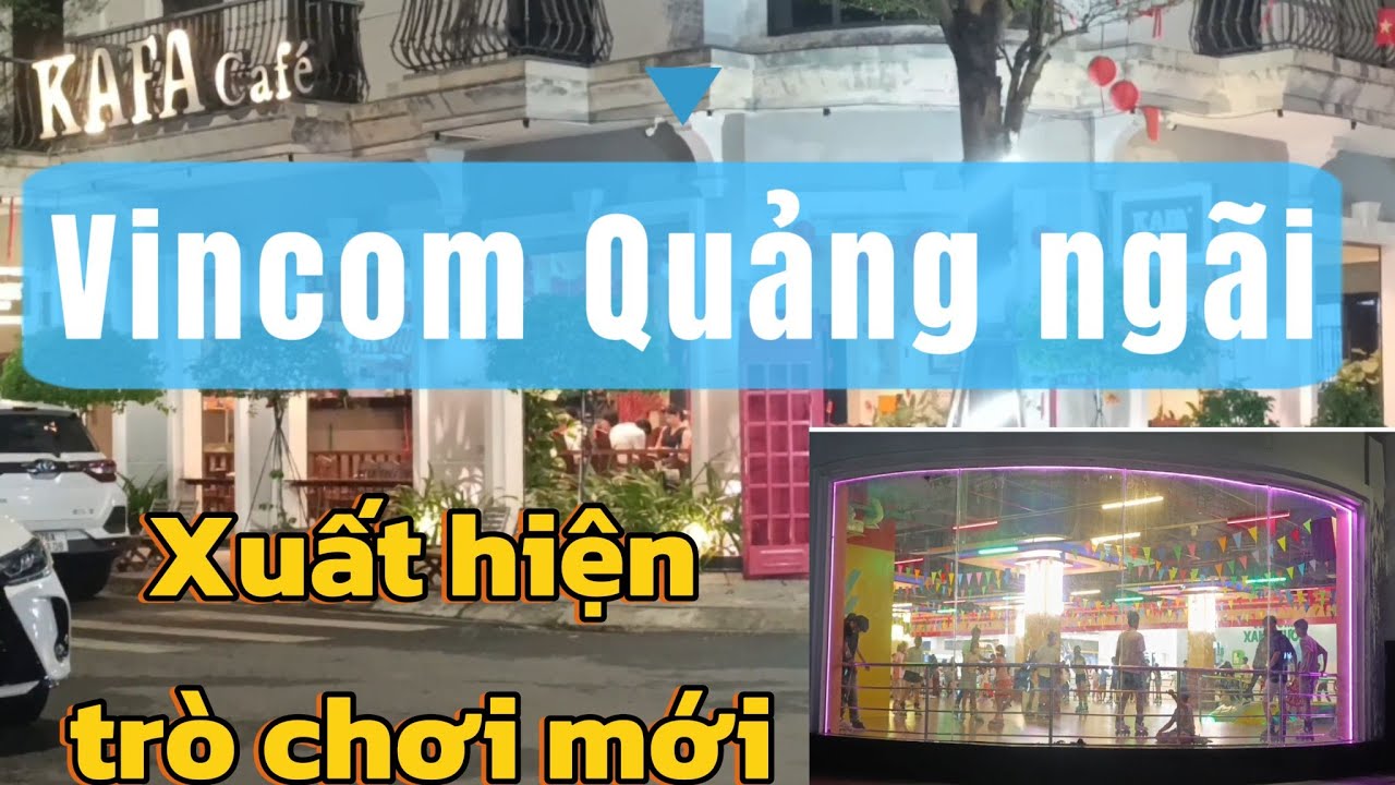 Vincom Quảng Ngãi đã xuất hiện khu trượt Patin hoành tráng