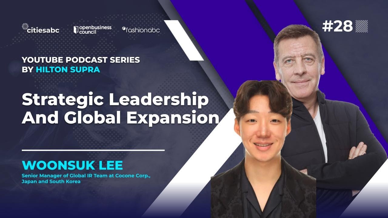 Strategic Leadership For Global Expansion with Woonsuk Lee, Senior Manager at Cocone Corp.