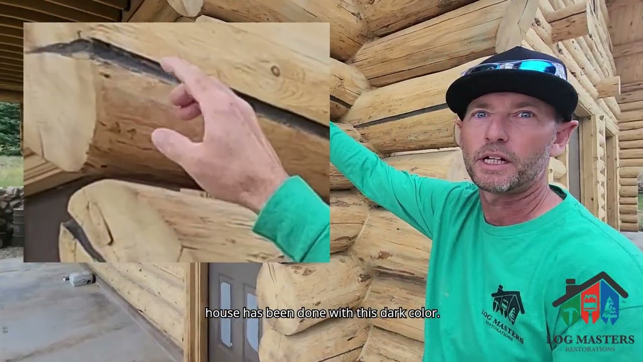 Log Cabin Checks: What They Are and When to Seal Them | Nick Smith