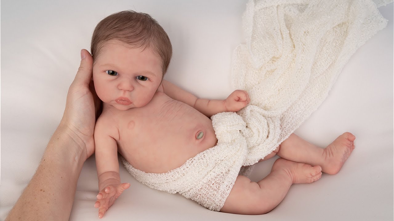 Настолько реалистично - Newborn Annelene Awake Silicone Reborn Baby Girl