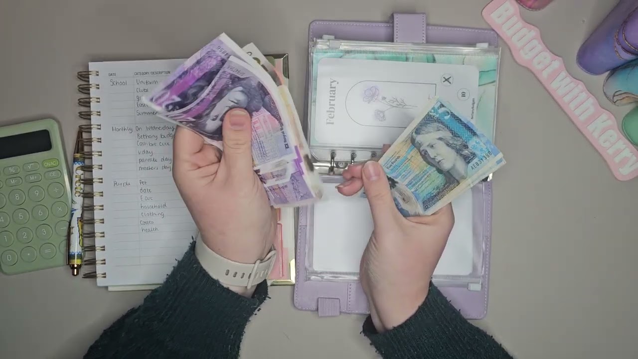 How much have I saved using cash envelope stuffing? Jan2025 | UK budget & giveaway winners revealed!