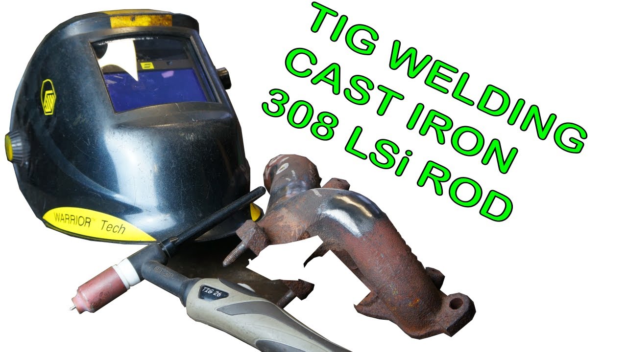 Как выполнять сварку TIG CAST IRON с присадочной пруткой 308LSi (литой коллектор двигателя) 