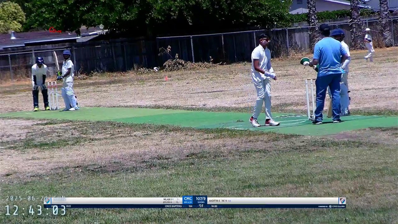 CCF 2025: U14 - 06/22 Day 4 - MLCA vs  CMCE Raptors - P1