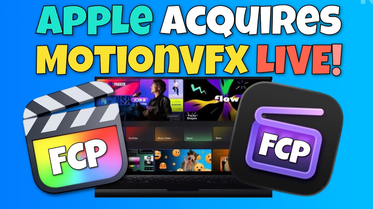 Apple Acquires Motion VFX - Join the Discussion on Final Cut TV  LIVE!