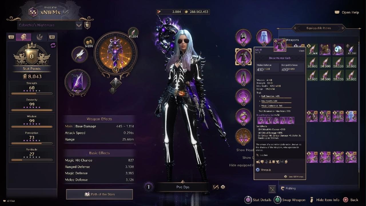 Throne And Liberty Build video end of T3 Invocator build Staff/wand