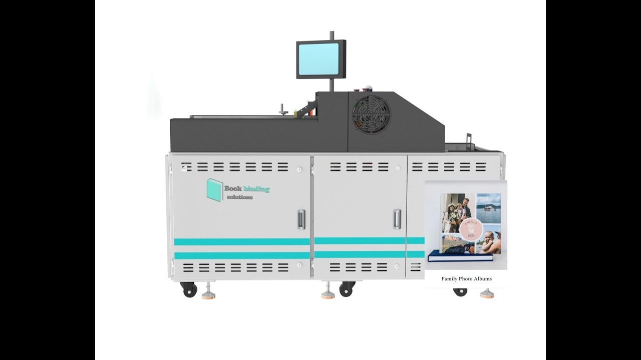 Lay Flat Photobook Wedding Album Binding Machine All in One Photo Book Maker Album Making Machine