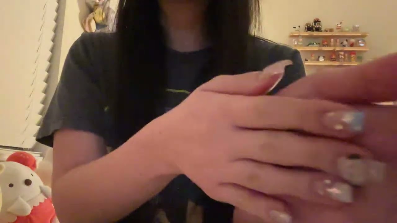 asmr nail tapping