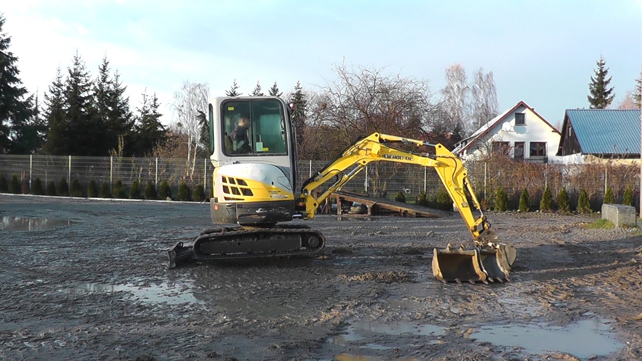 NEW HOLLAND KOBELCO E27-2SR MINIKOPARKA 2007Y WWW KMRENT PL KM MASZYNY BUDOWLANE MILICZ +48663560322