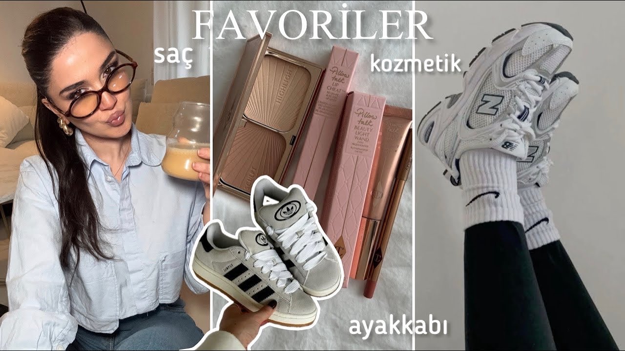 EN SEVDİĞİM ÜRÜNLERİM! ayakkabı, saç ve kozmetik favori ürünlerimi gösteriyorum