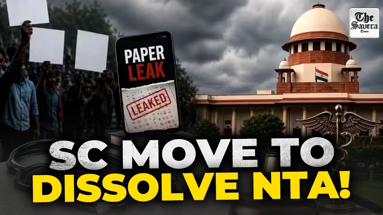 NEET 2026 Paper Leak in India Sparks SC Case | Plea Seeks NTA Dissolution Over Exam Failure
