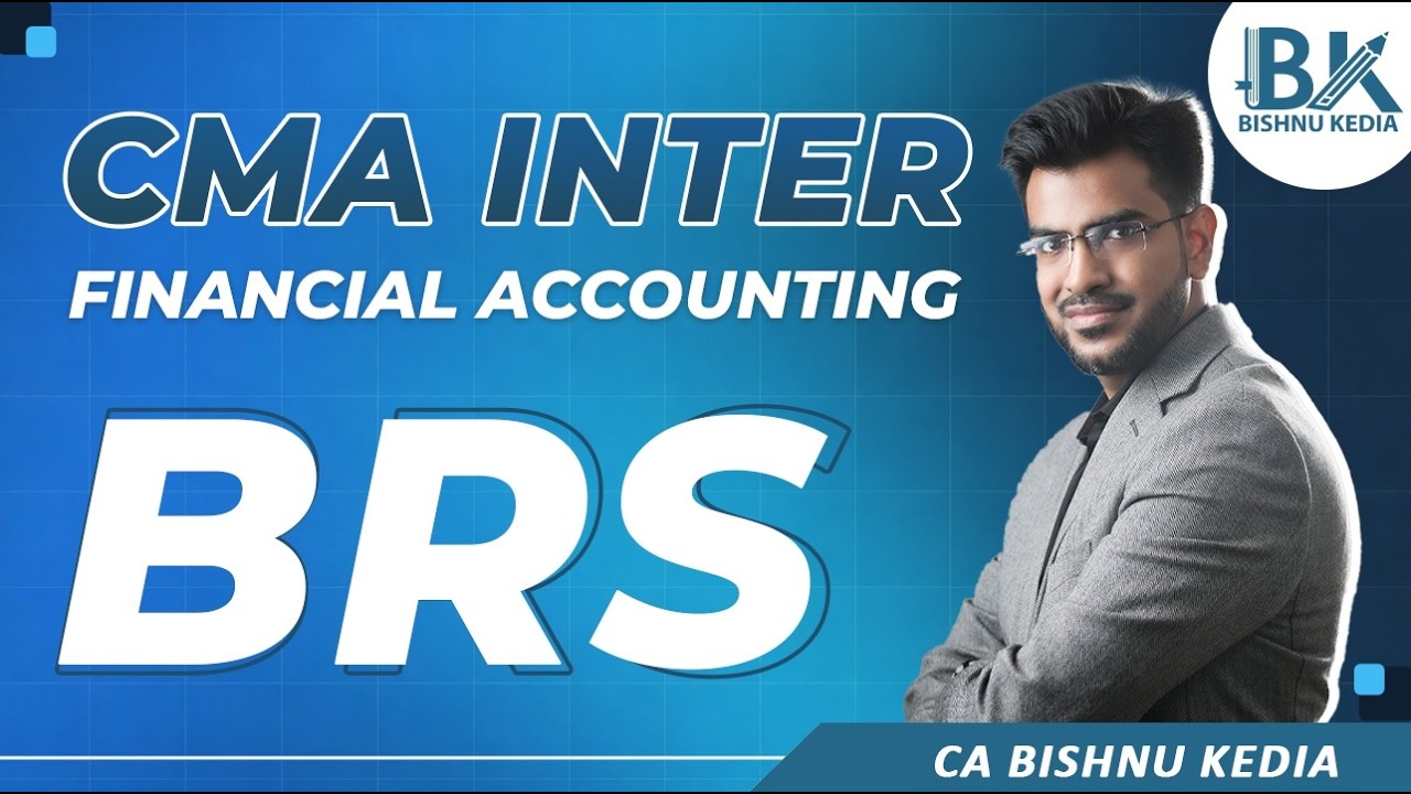 CMA Inter Financial Accounting | Корректировка кассовой книги и резервной стоимости | CA Бишну Кедиа