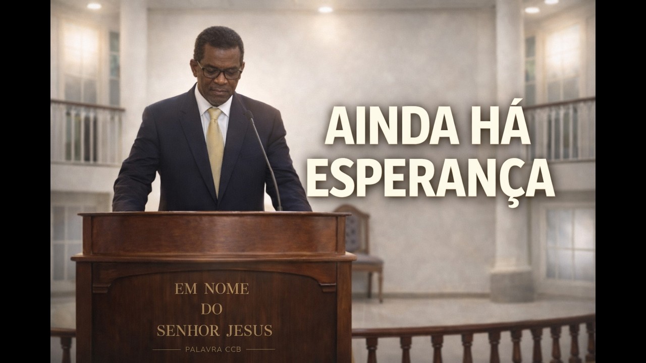 DEUS AINDA RESTAURA O QUE FOI PERDIDO   PREGAÇÃO (CCB)
