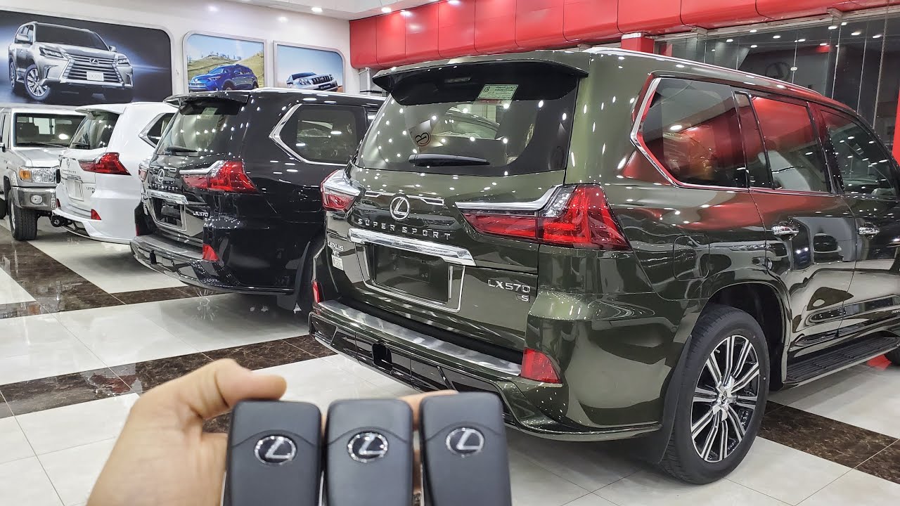 لكزس 2021 اللون الجديد و عدة الوان بازرعه ، البحرين للسيارات