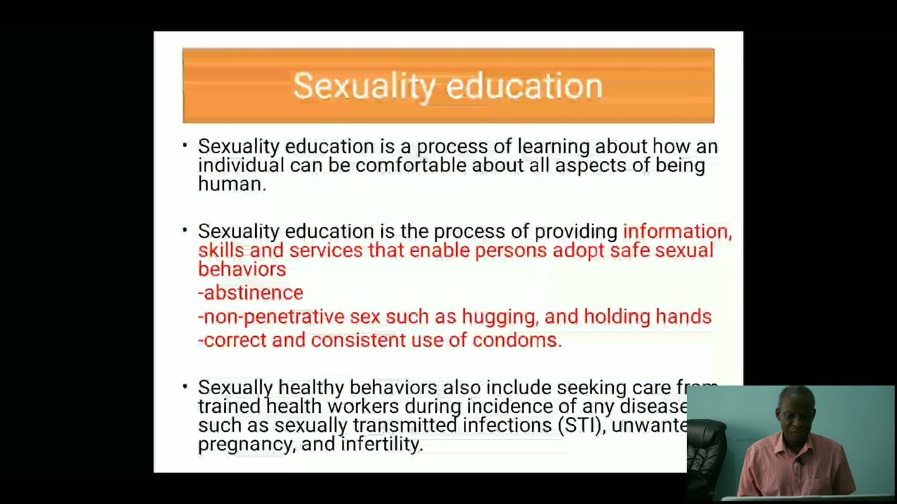 Human sexuality and Adolescent sexual  Behaviour