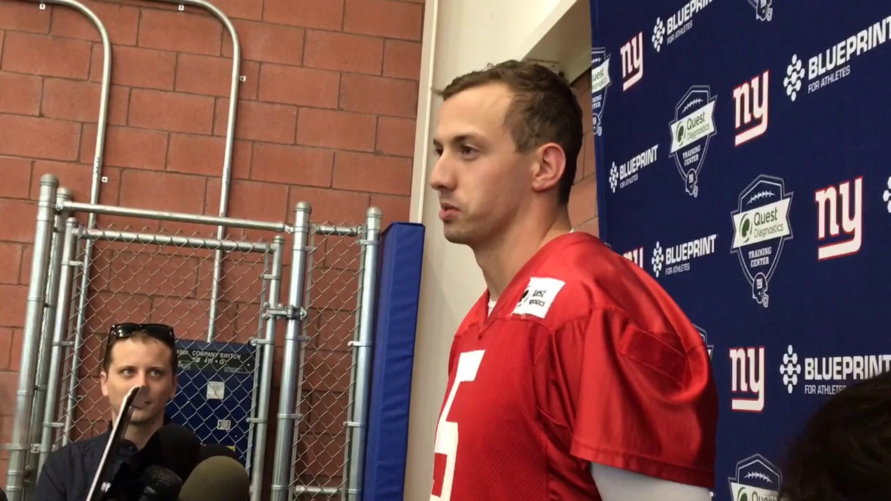 Giants' Davis Webb debuts at rookie minicamp