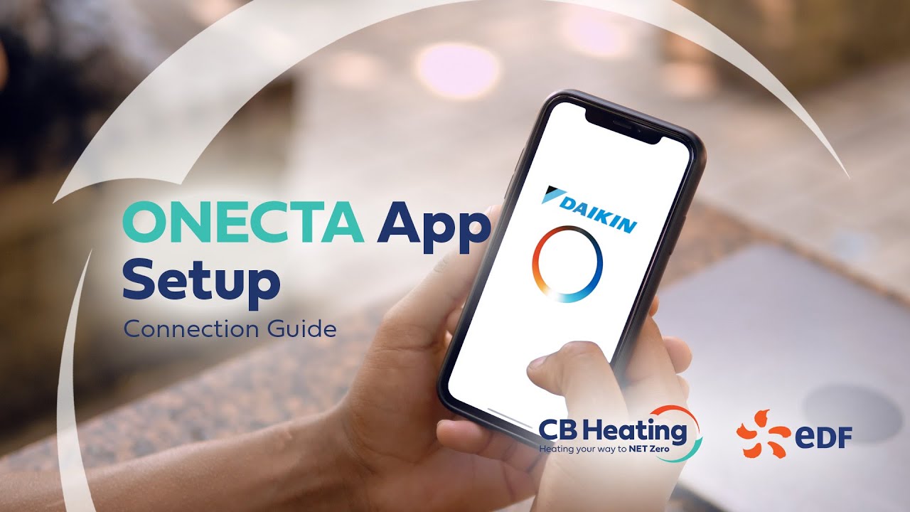 Daikin ONECTA app setup (Tutorial)