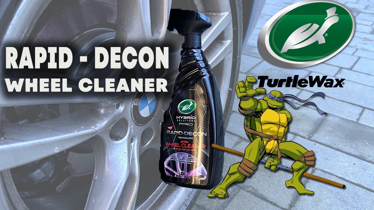 TURTLE WAX - RAPID DECON Wheel Cleaner | BMW | Recenzja #detailing