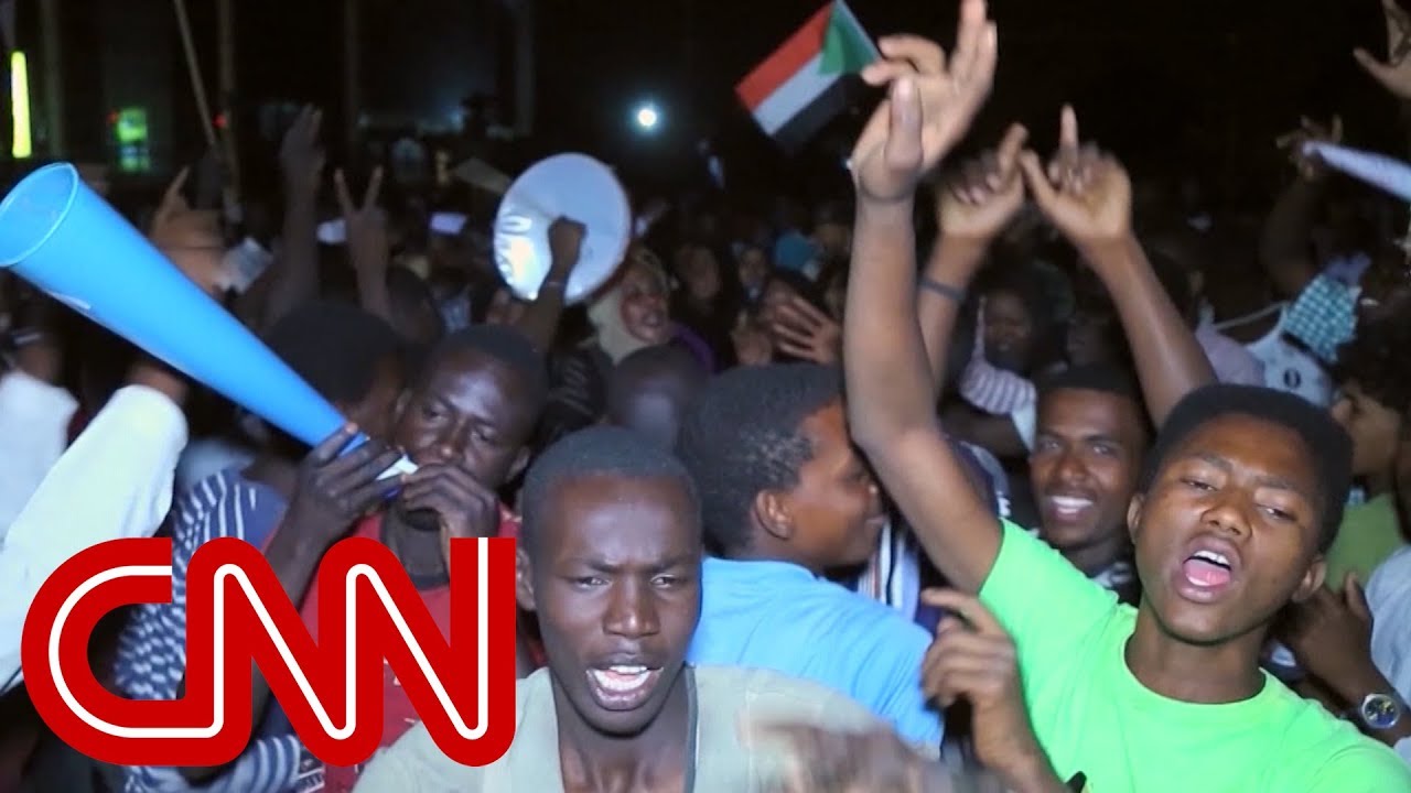 Protesters demanding civilian rule in Sudan