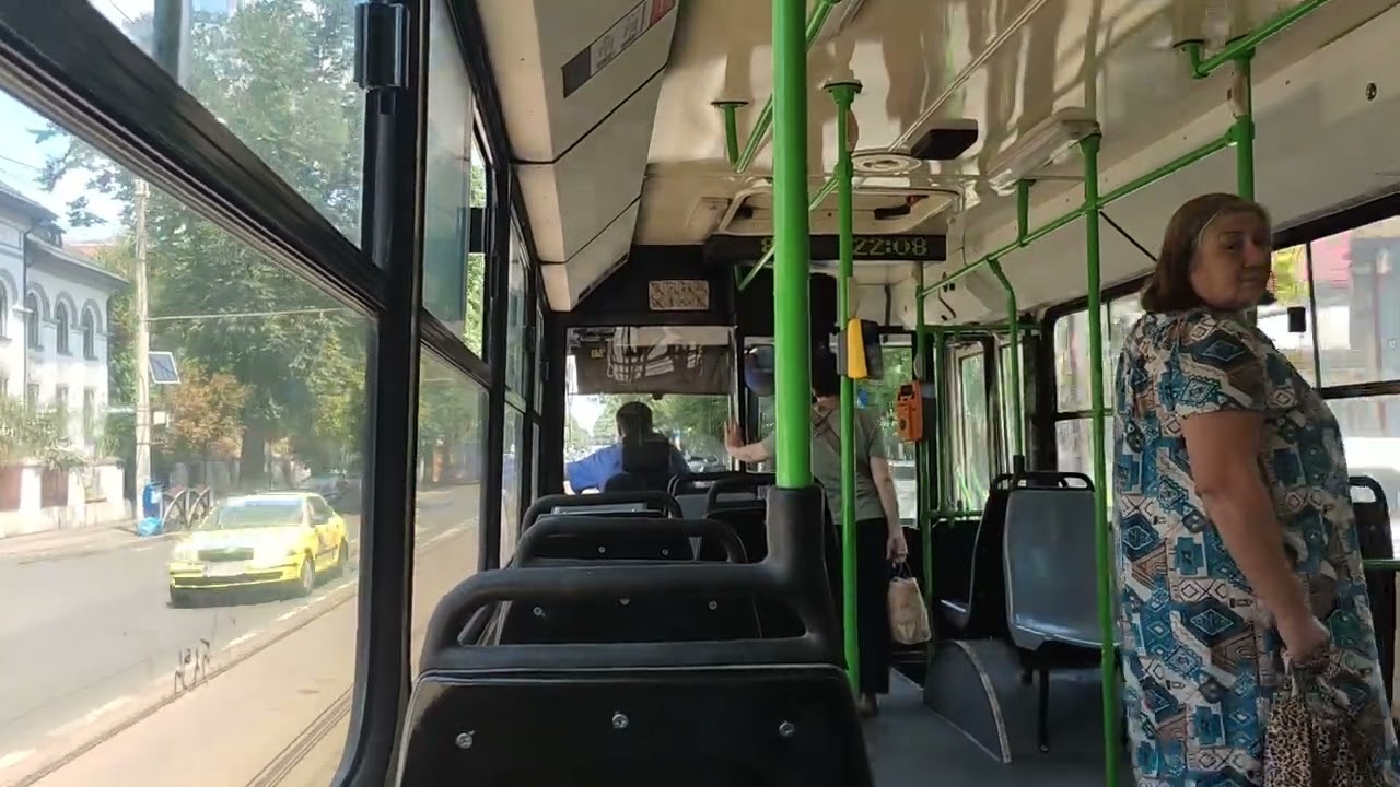 Călătorie cu troleibuzul Astra Ikarus 415T 5194 pe linia 85
