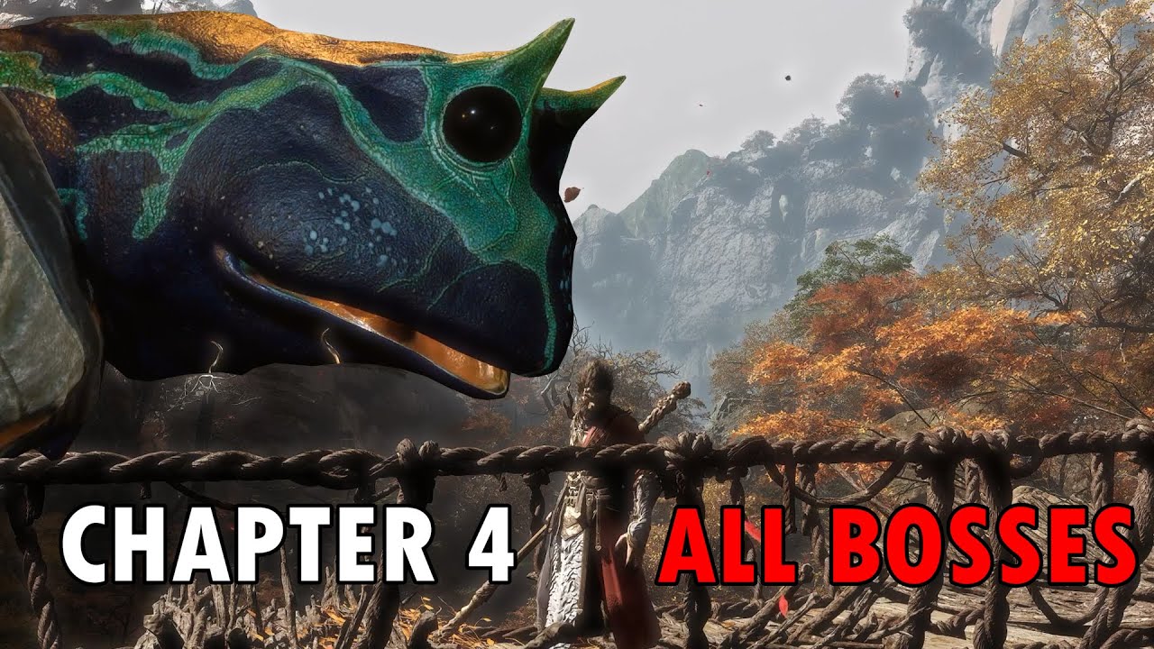 Black Myth Wukong Chapter 4 - ALL BOSSES LOCATIONS