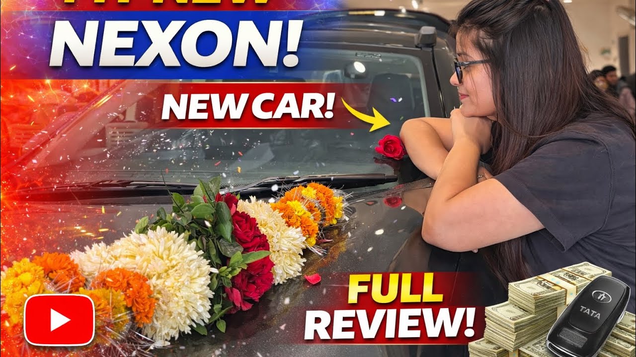 Nexon pure plus s amt model ❤️my first car