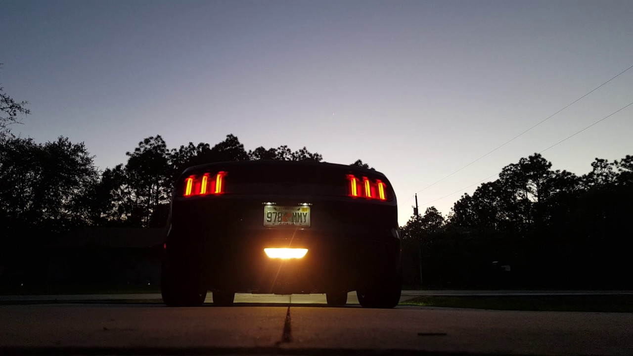 2016 Mustang GT, Flowmaster, H pipe mid mounted