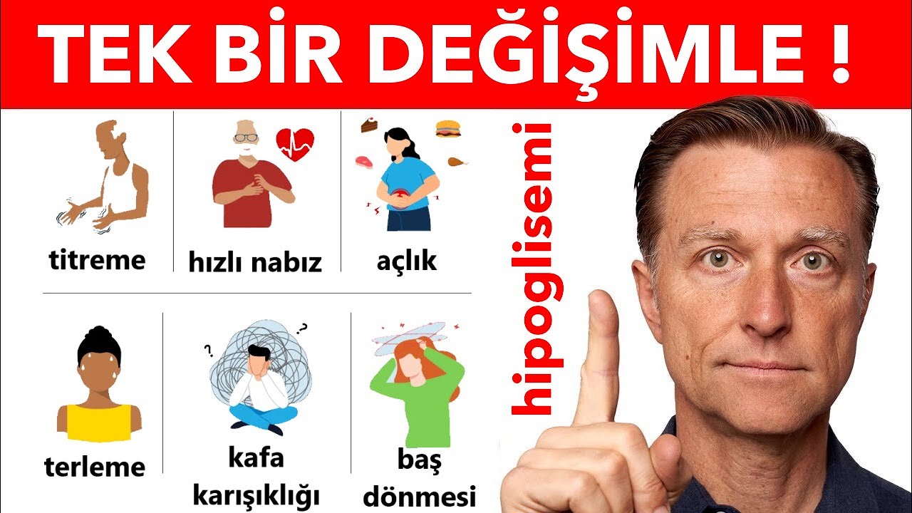Tek Bir Değişimle Hipoglisemiyi (Düşük Kan Şekerini) İyileştirin  | Dr.Berg Türkçe