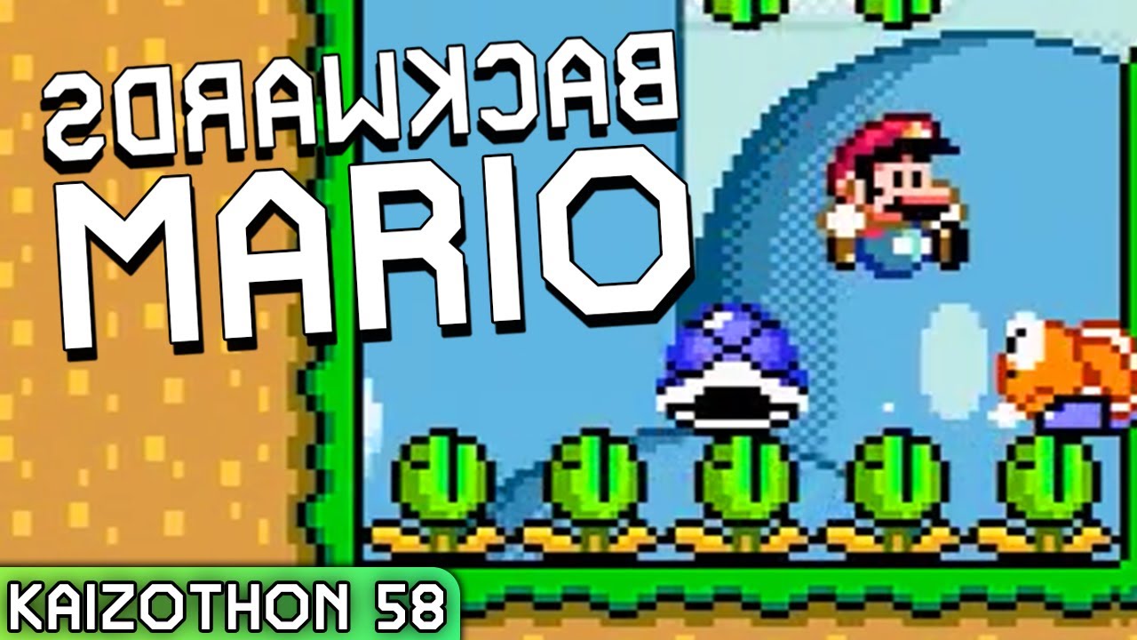 Kaizothon #58 - Backwards Mario World by westslasher2