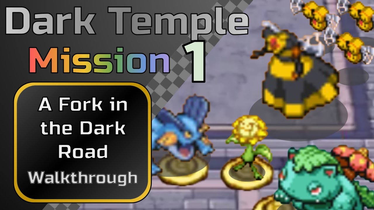 【 Pokemon Ranger Past Missions 100% Guide - VS Vespiquen 】| Dark Temple Mission 1 Guardian Signs