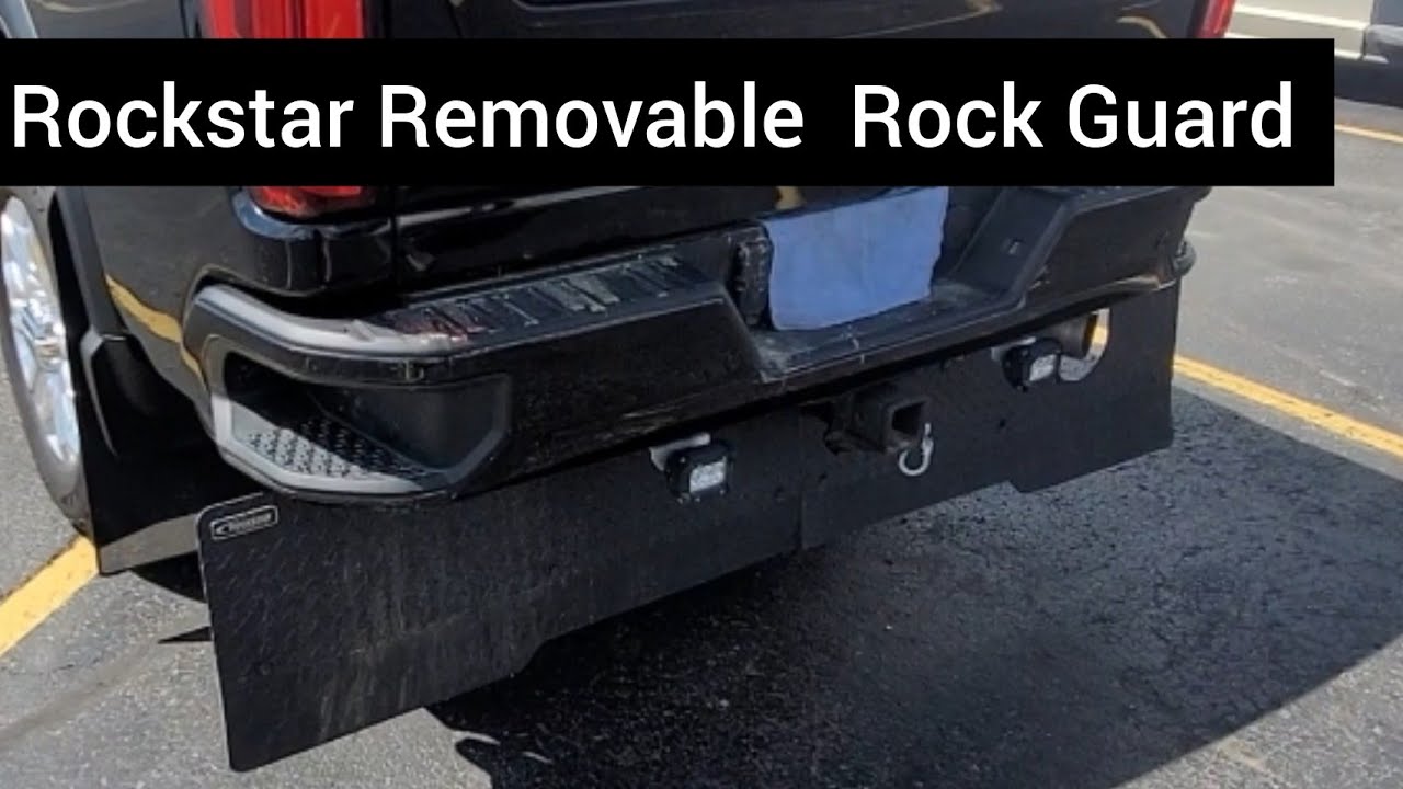 Rockstar Removable Rock Guard/Mud Flap