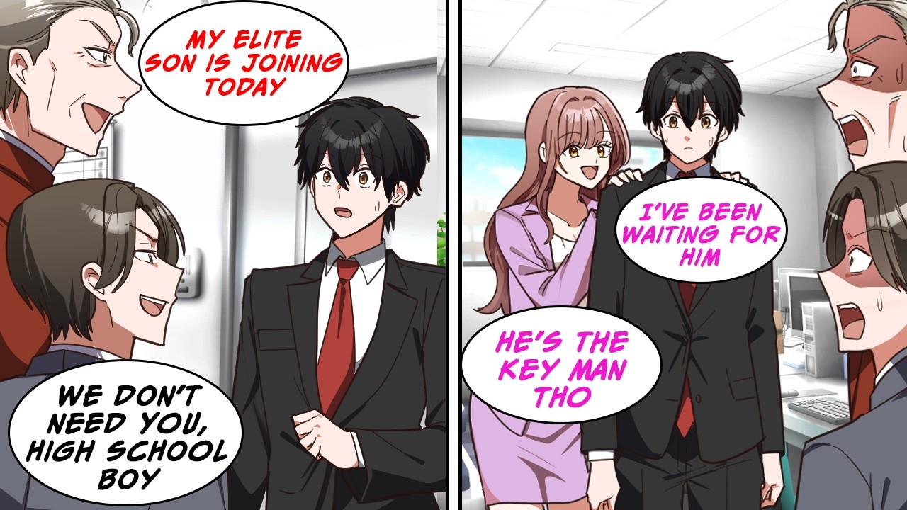 [Manga Dub] My Boss fired Me to hire His Son, but the Client CEO came and he lost it...!? [RomCom]