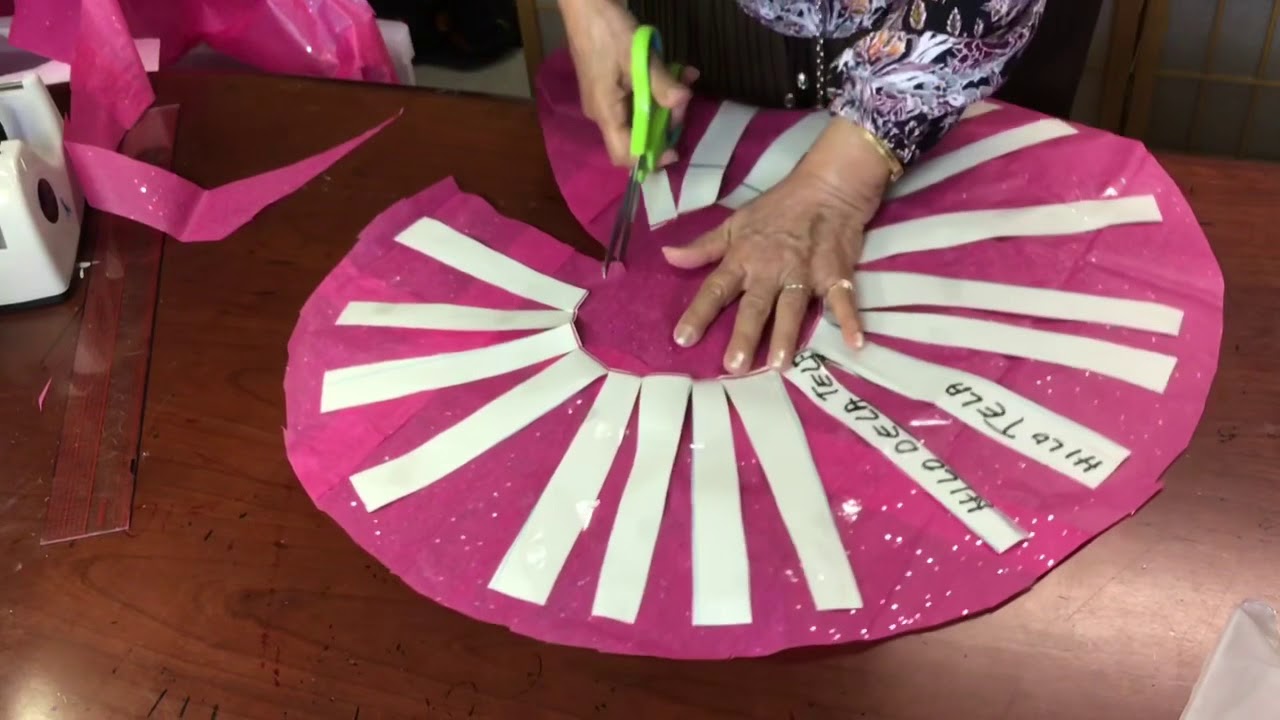 DIY vestido asimetrico con faldilla de volantes