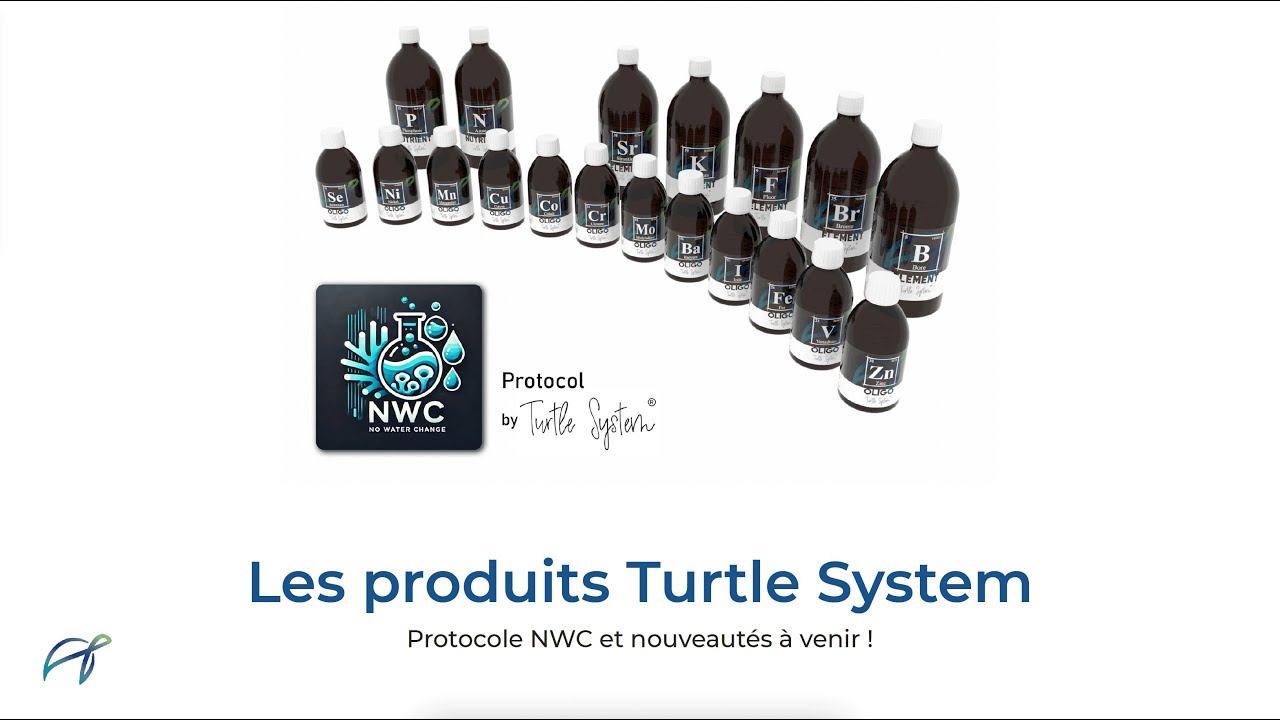 Turtle System : protocole NWC, gestion des métaux et nutriments en aquarium récifal